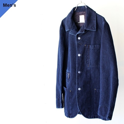 Soundman　Birmingham 刺子カバーオールジャケット （Indigo）