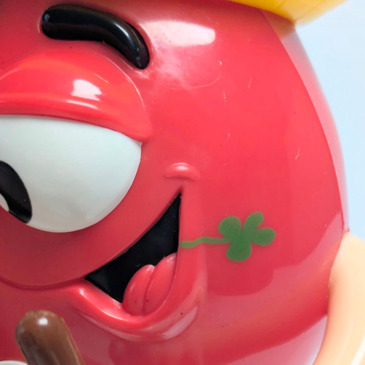 ☆ VINTAGE 90' JUNK ☆【 m&m's  ( エムアンドエムズ ) 】 m&m's レッド ファーマー キャンディ ディスペンサー / 農夫 / アヒル / チョコディスペンサー コレクション 〚アメリカン雑貨 アメトイ〛