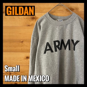 【GILDAN】メキシコ製 US ARMY ロゴ スウェット トレーナー S アメリカ古着