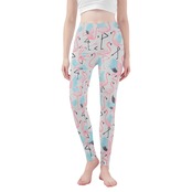 Legging Yoga Pants -フラミンリラックスレギンスパンツ 4206