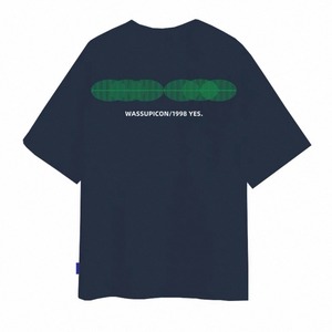 Sound wave graphic print tee 1391