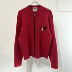 60s WELGRUME Zip-up Mohair Cardigan USA製