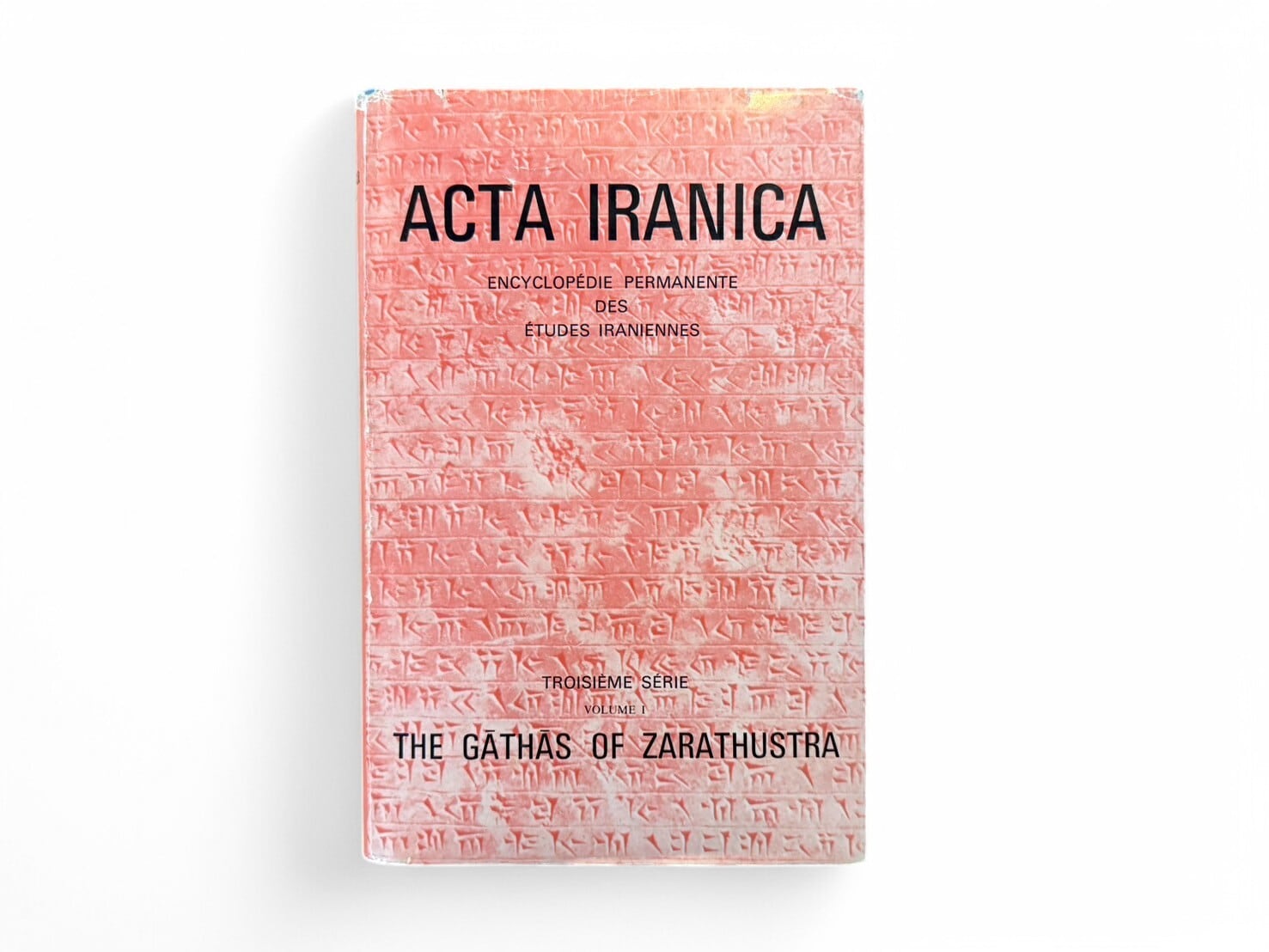 【SG092】The Gathas Of Zarathustra(ACTA IRANICA)(1975) /S.Insler