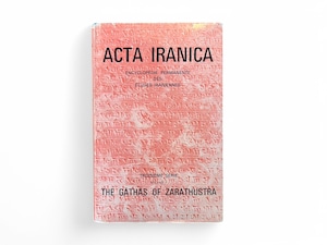 【SG092】The Gathas Of Zarathustra(ACTA IRANICA)(1975) /S.Insler