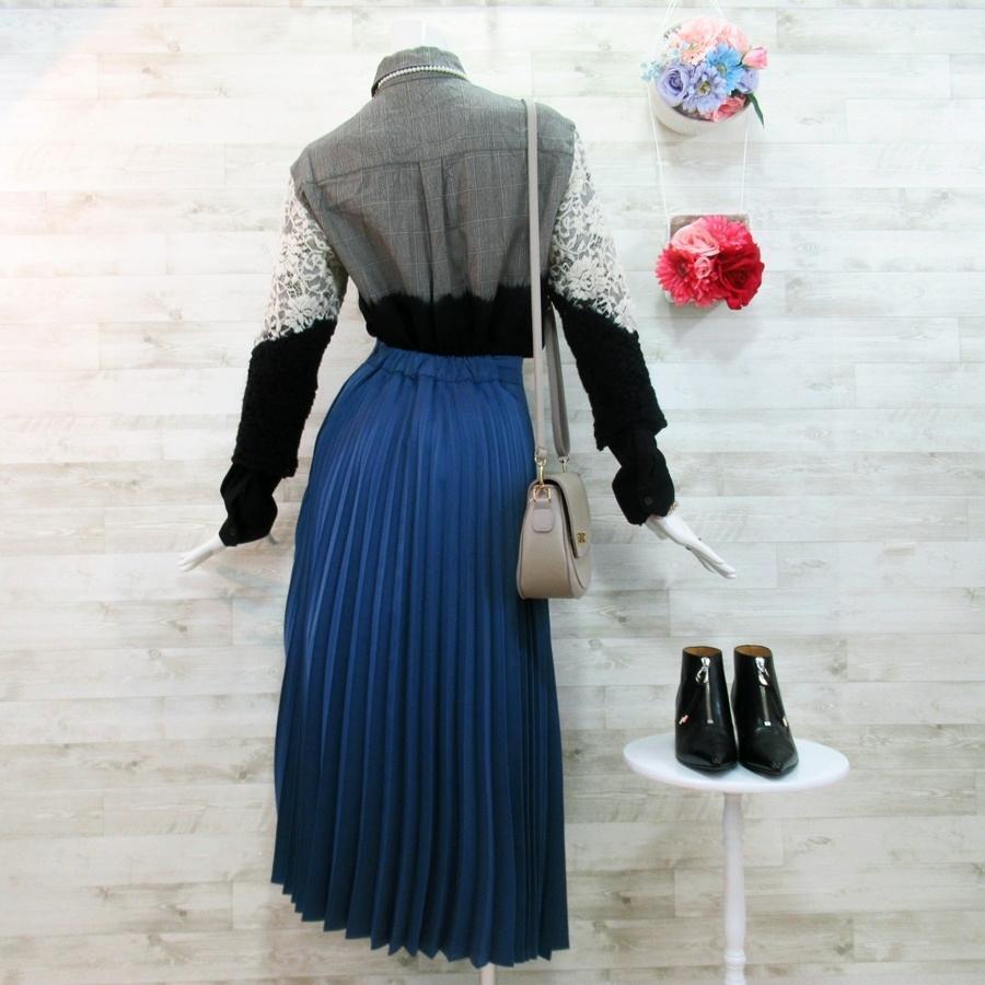 Y's 切替レース長袖シャツ グレンチェック L 千鳥格子 ヨウジヤマモト Y's 切替レース長袖シャツ グレンチェック L 千鳥格子 ヨウジヤマモト