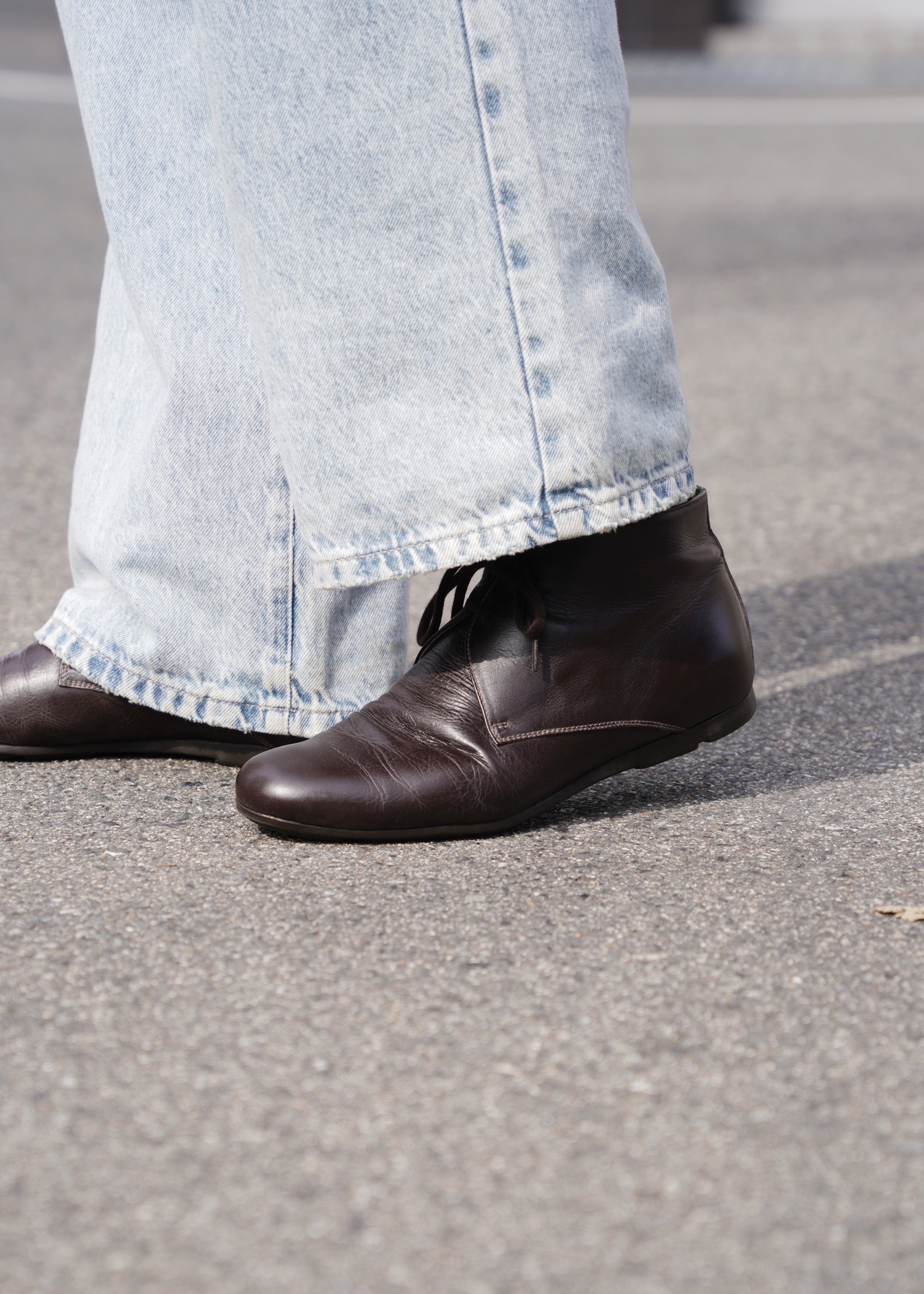 00’s JIL SANDER leather chukka boots