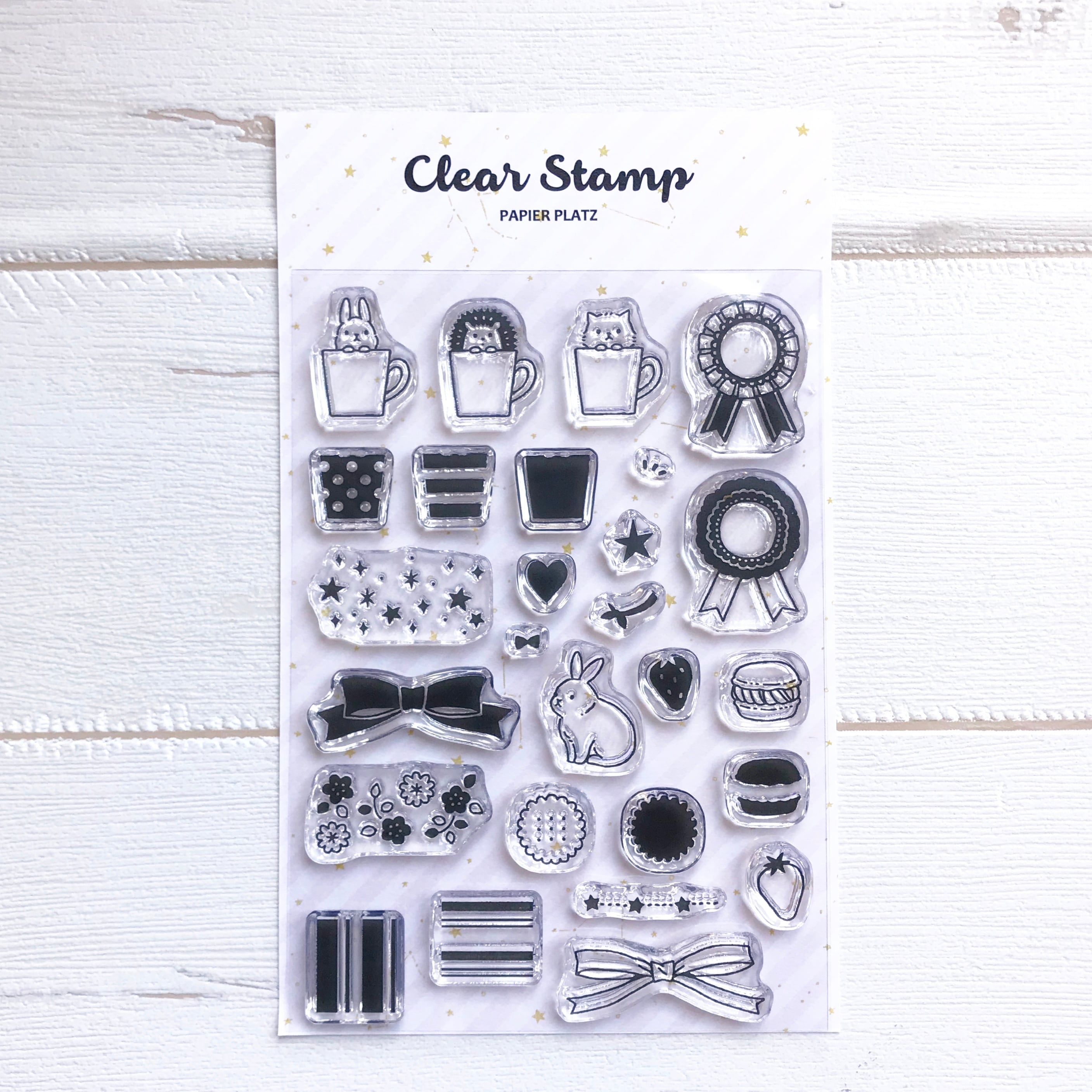 moriyue クリアスタンプ 37-748