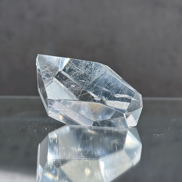 シルバールチルインクォーツ フリーフォーム22◇Rutile in Quartz◇ 天然石・鉱物・パワーストーン