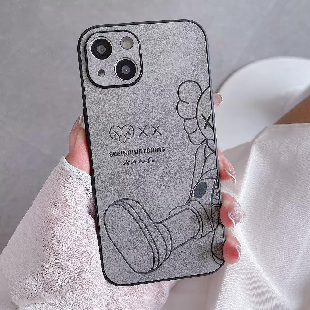 iPhone X XS 用 ケース カウズ スマホケース おしゃれ キャラクター バンパー レンズ保護 ワイヤレス充電対応 アイフォンX/XS 用 A