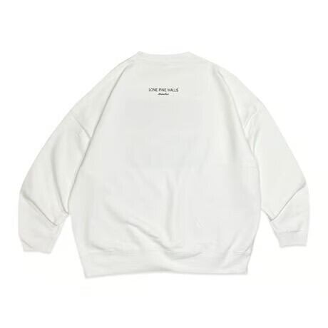 LONEPINEMALLS BIG CREWNECK SWEAT / HEAD GOONIE