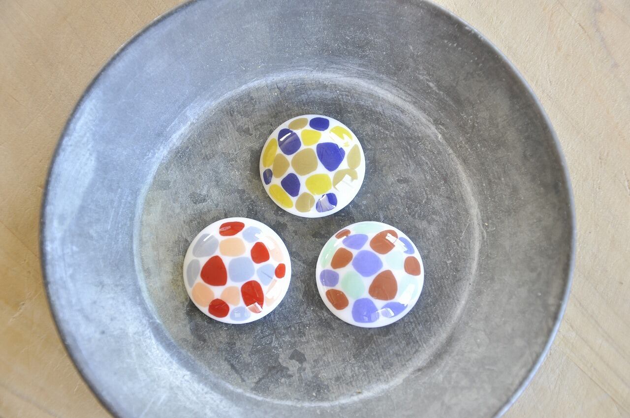 f - 18 ぶちぶち1(3色) 25×8mm