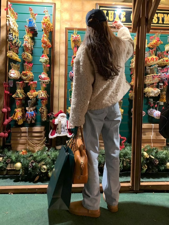 (OUNCE) poodle mustang jacket