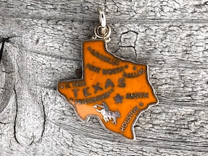 Wells Sterling Charm-Texas