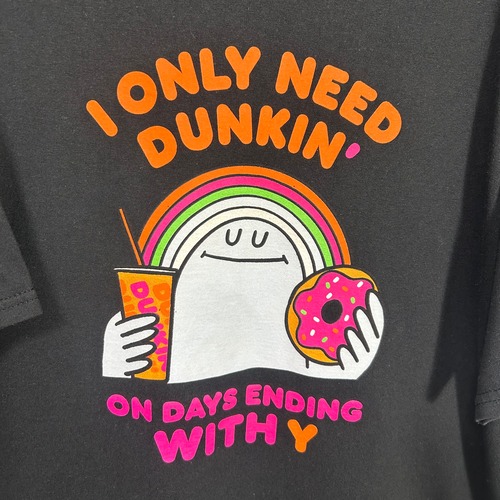 DUNKI’N Donuts かわいいキャラ tee