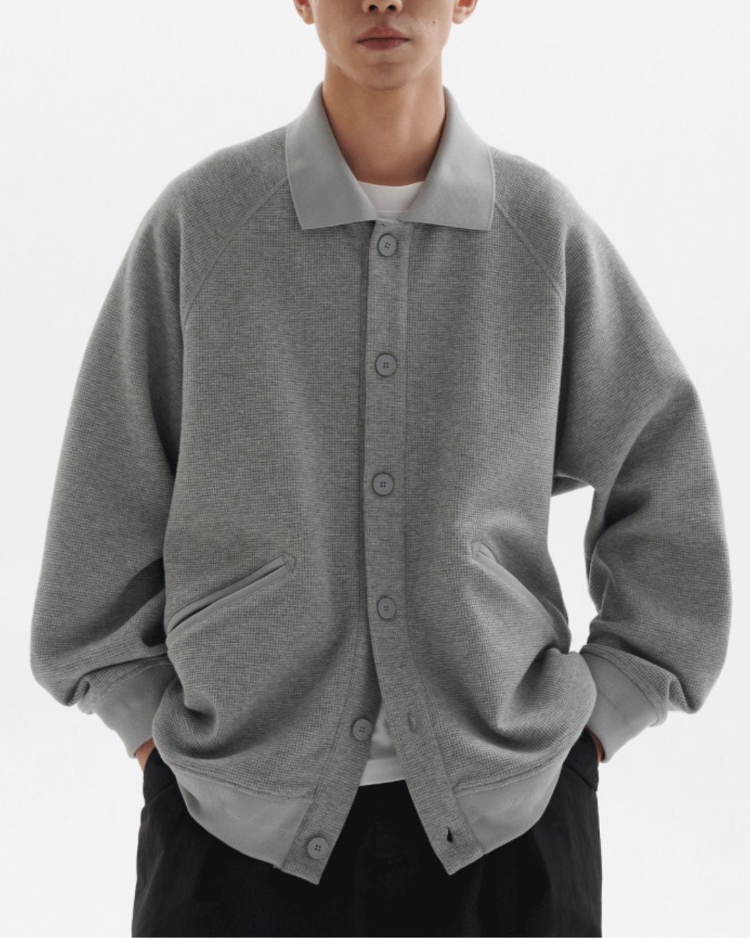 ラグランスリーブカーディガン S0014