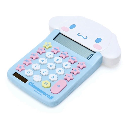 【再入荷】サンリオ　シナモロール　カットキー電卓