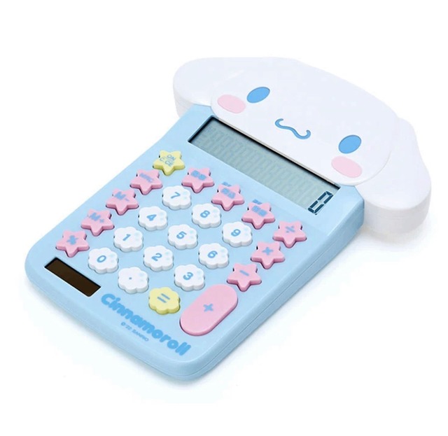 【再入荷】サンリオ　シナモロール　カットキー電卓