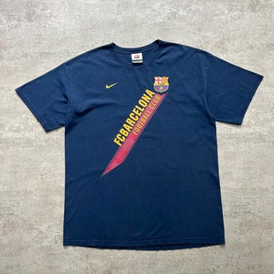 NIKE BARCELONA FOOTBALL CLUB T-SHIRT SIZE XL (USED)