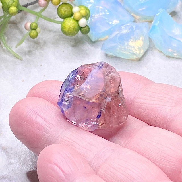 《新着》シエラネバダ産 アンダラクリスタル原石 アンドロメダギャラクシー ちび