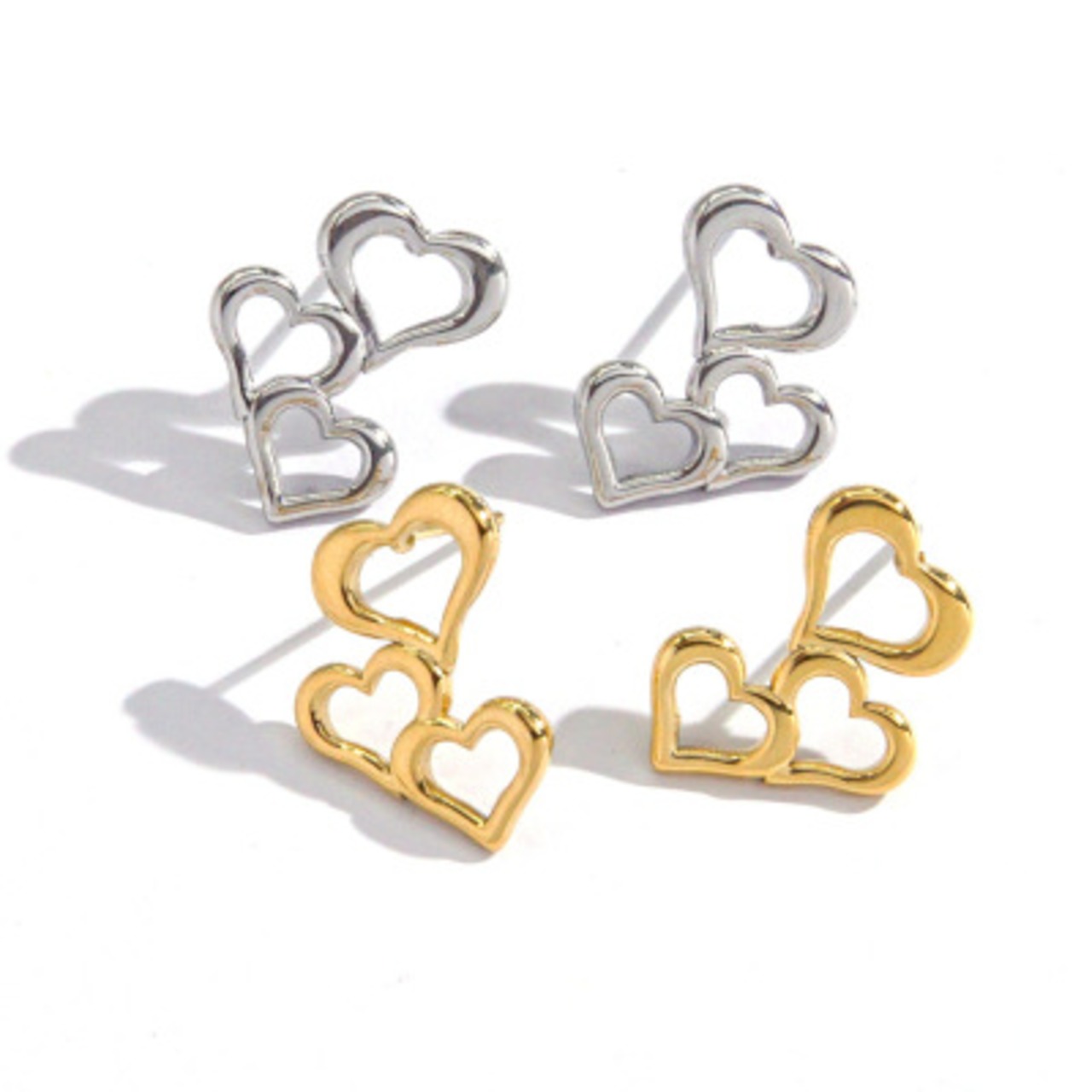 428P　heartピアス