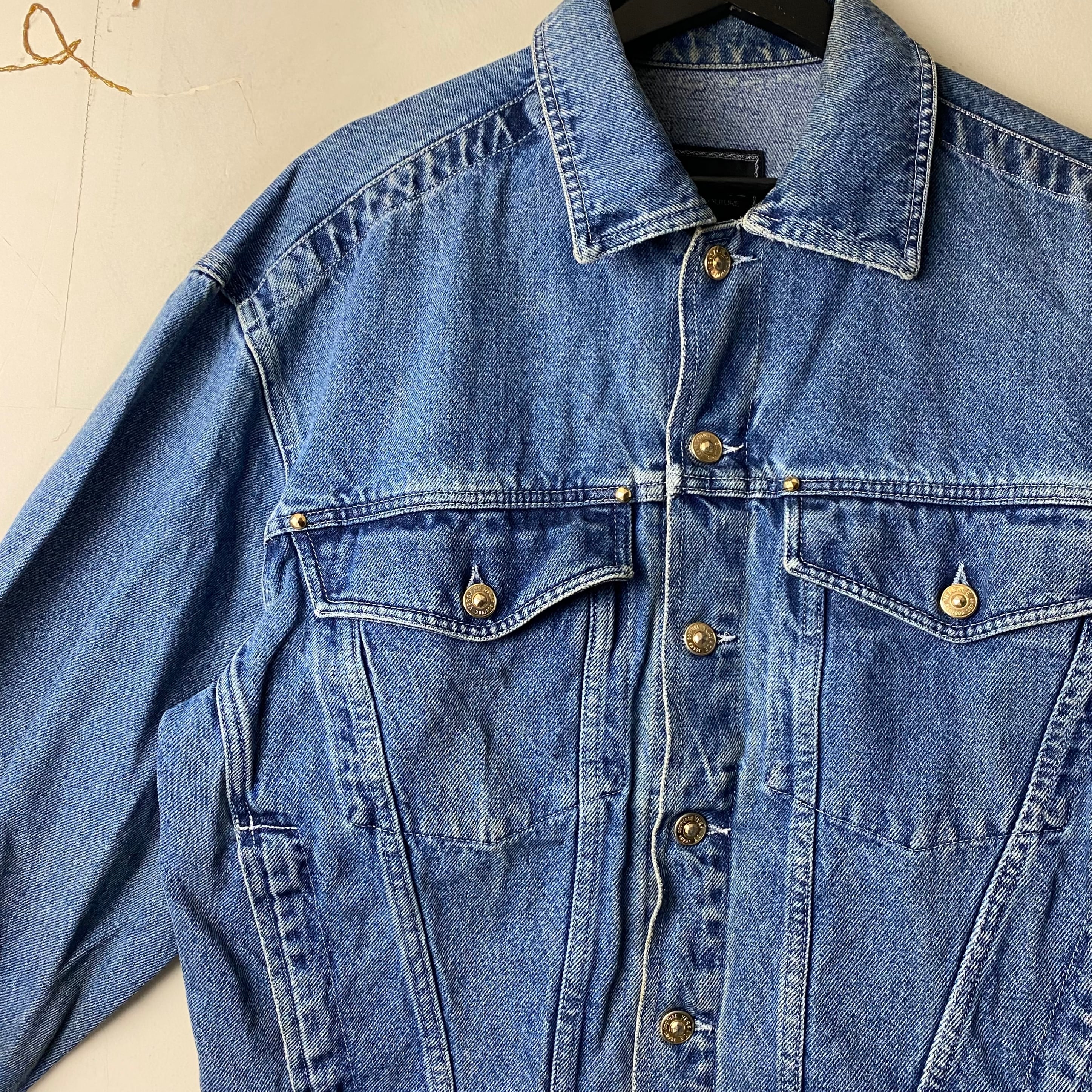 vintage VERSACE JEANS COUTURE denim jacket | NOIR ONLINE vintage VERSACE JEANS COUTURE denim jacket | NOIR ONLINE