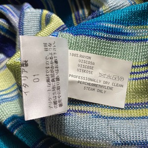 MISSONI rayon knit polo