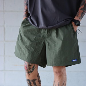 SLINK(スリンク) "Shape Logo Hybrid Nylon Shorts"(OLV)