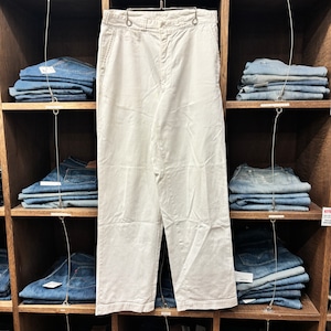 1960'S BIG MAC WHITE TWILL PANT