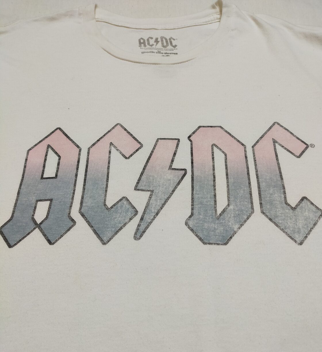 Tシャツ AC/DC アーティストTシャツ/バンドTシャツ 白 | Pay ID