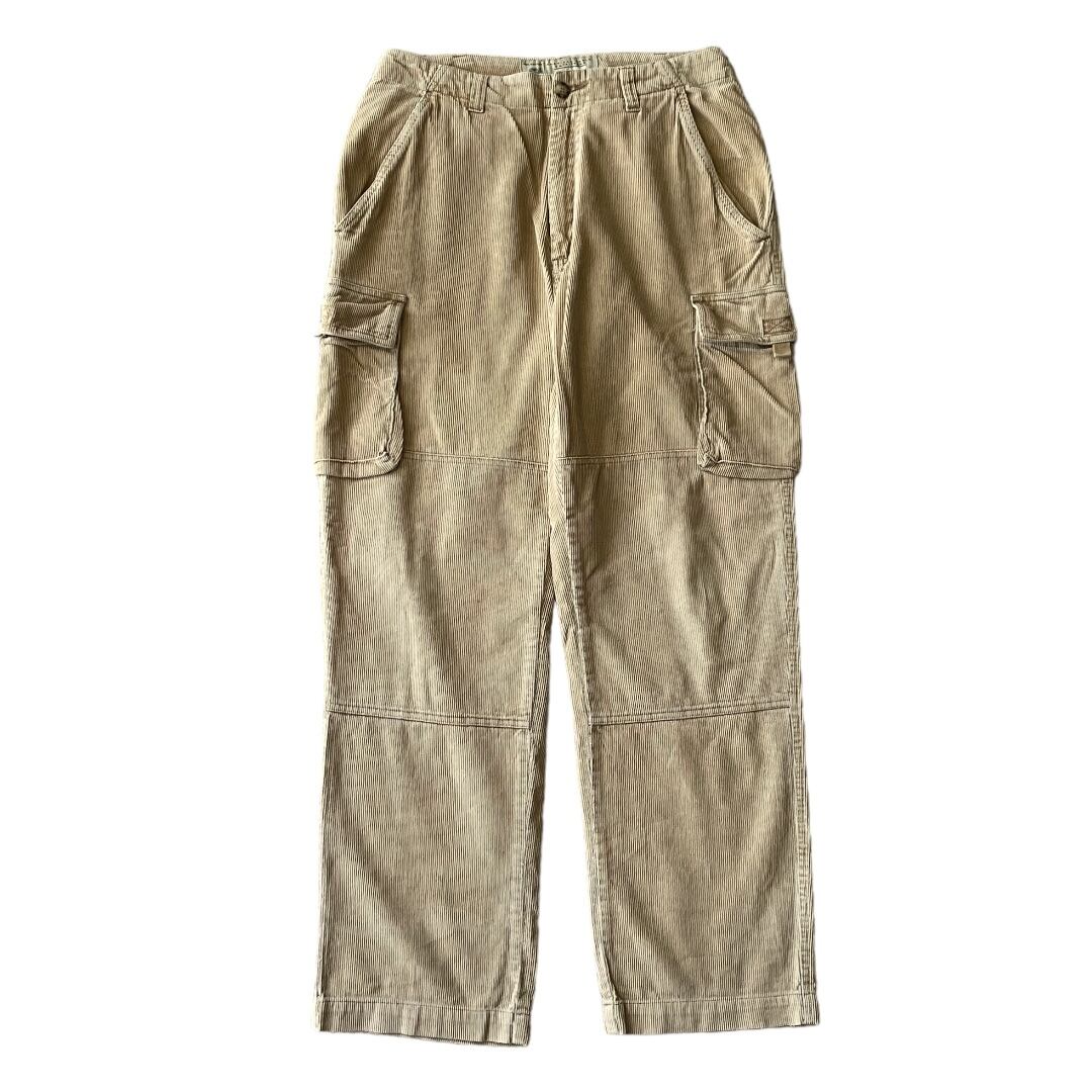 00s AMERICAN EAGLE OUTFITTERS double knee corduroy cargo pants / アメリカンイーグル ダブルニー コーデュロイ カーゴ パンツ | douraku. used clothing 00s AMERICAN EAGLE OUTFITTERS double knee corduroy cargo pants / アメリカンイーグル ダブルニー コーデュロイ カーゴ パンツ | douraku. used clothing