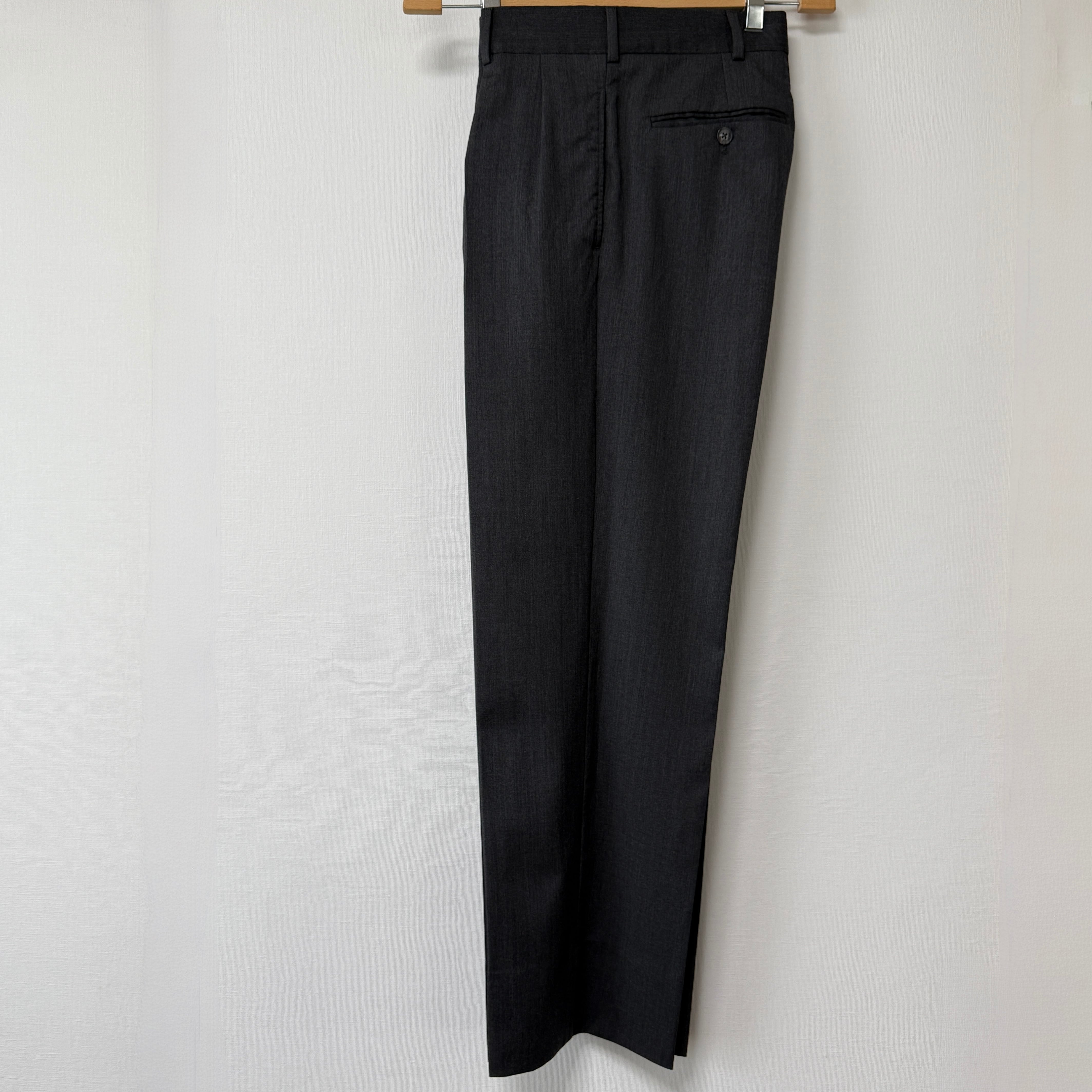 パンツ DIGAWEL 2 TUCK TAPERED HEM RIB PANTS 2 Tuck tapered hem rib pants – DIGAWEL ONLINE STORE