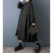 ボタンライン シャツワンピース  00356