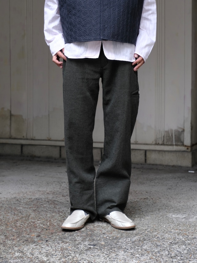 【RIKU UMEHARA】 NORA QUILTING PANTS