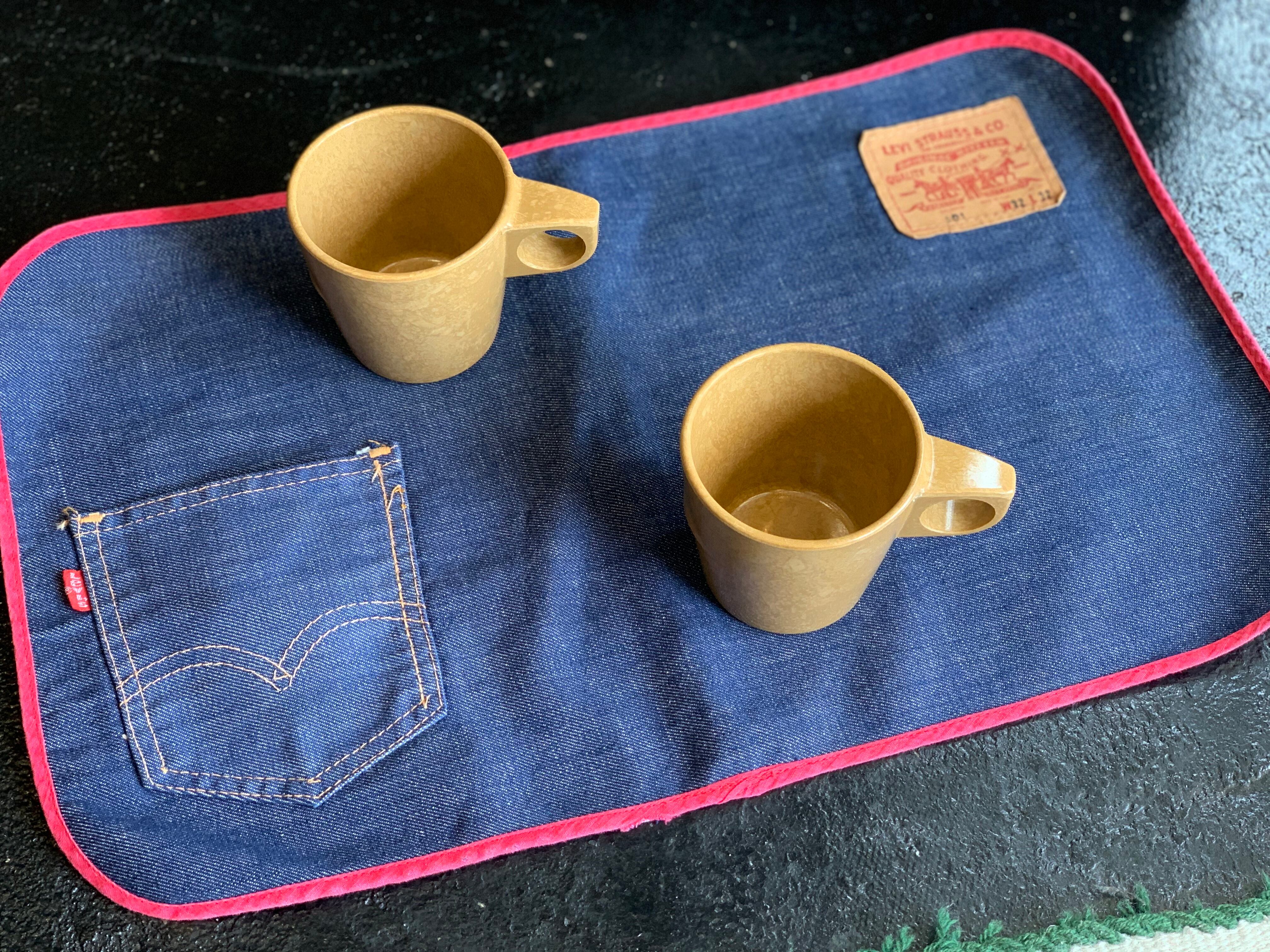 Levi's リーバイス デニム ランチョンマット ビンテージ 501 #10