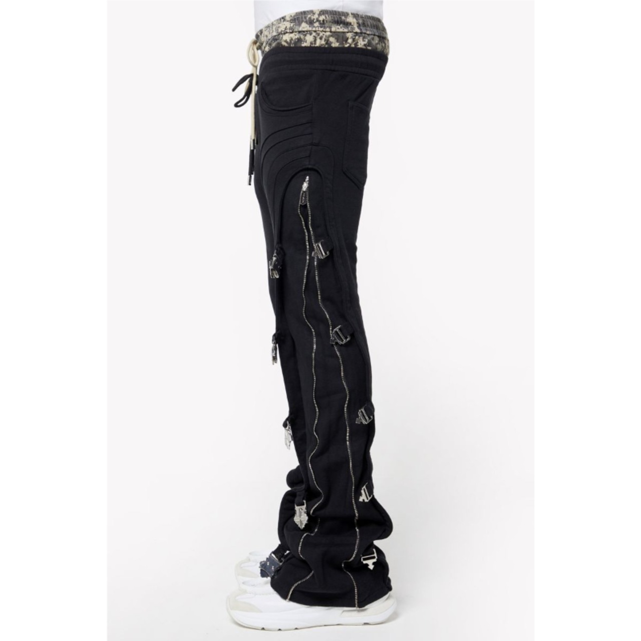 GUAPI / obsidian black premium sweat pants