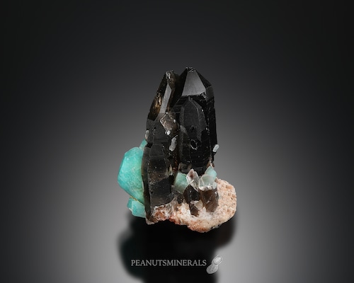 スモーキークォーツ / アマゾナイト【Smoky Quartz with Amazonite】アメリカ産