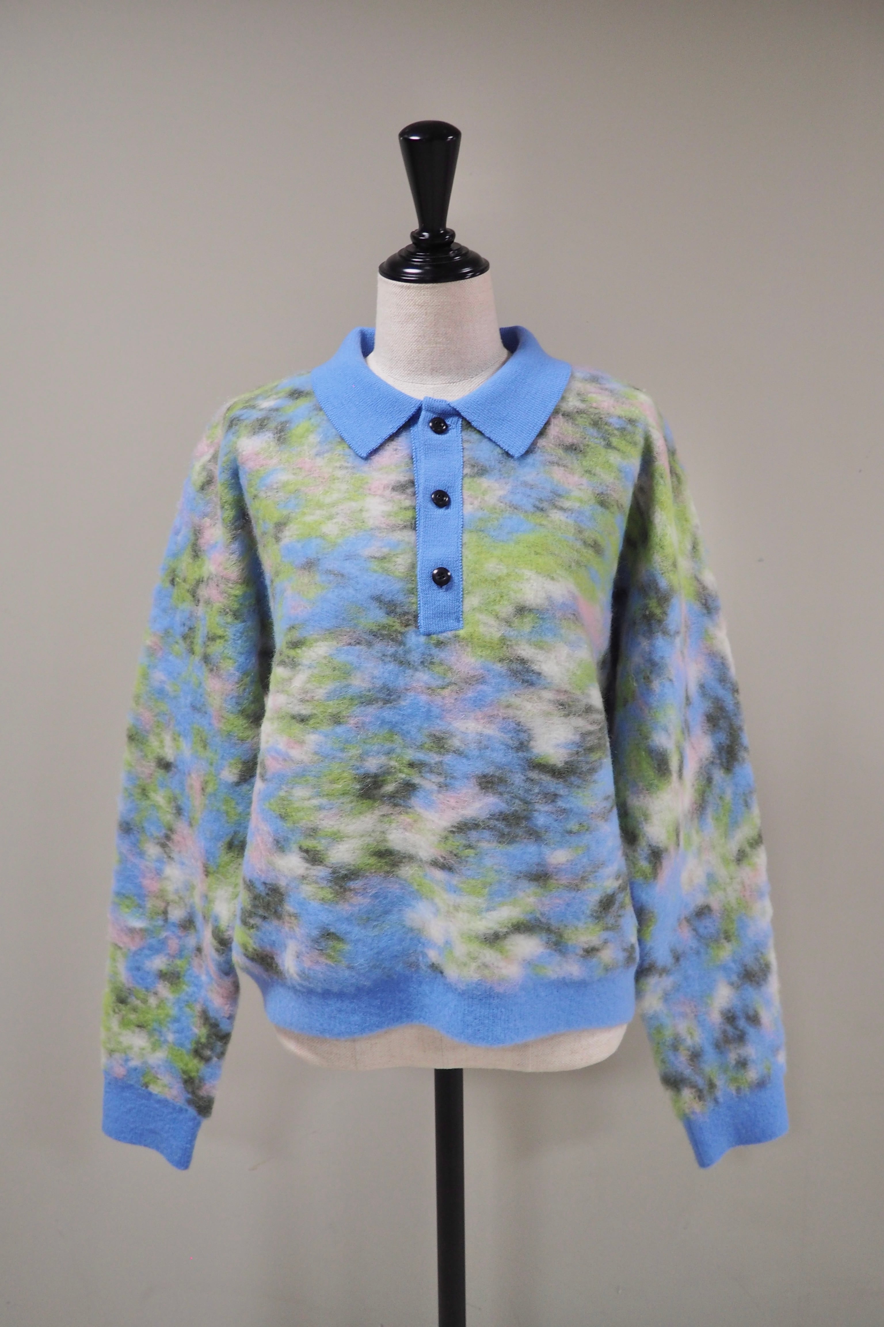 【kota gushiken】Abstract Polonting -Light Blue-