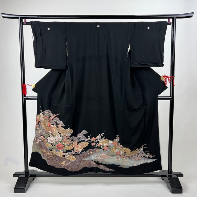 黒留袖 留袖 中古品  4A1149 HAA1504000