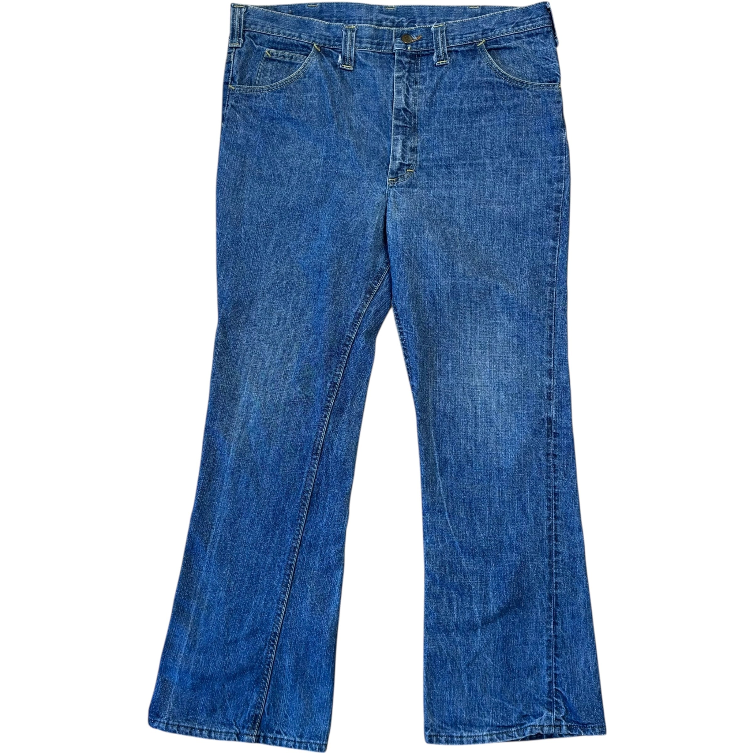 《実寸W38L32》Lee 70s フレアデニム 42talon ブーツカット No.915