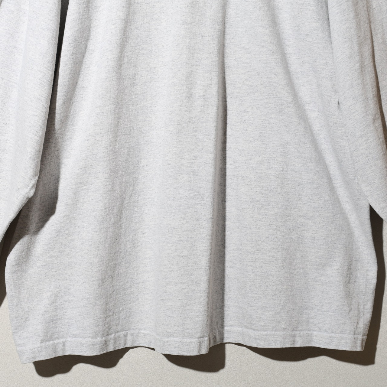 極美品 XL USA 90s Harborside Graphics カヌー 杢グレー L/S Tシャツ 長袖 ハーバーサイドグラフィックス