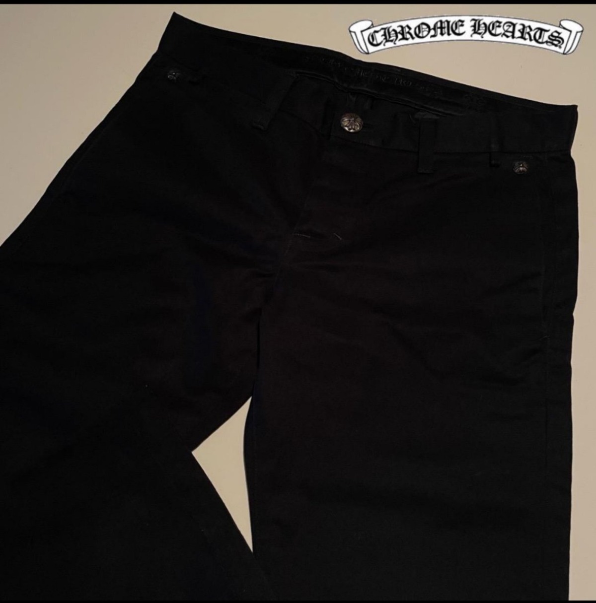 CHROME HEARTS クロムハーツ コットンパンツ クロスボール | chromehearts