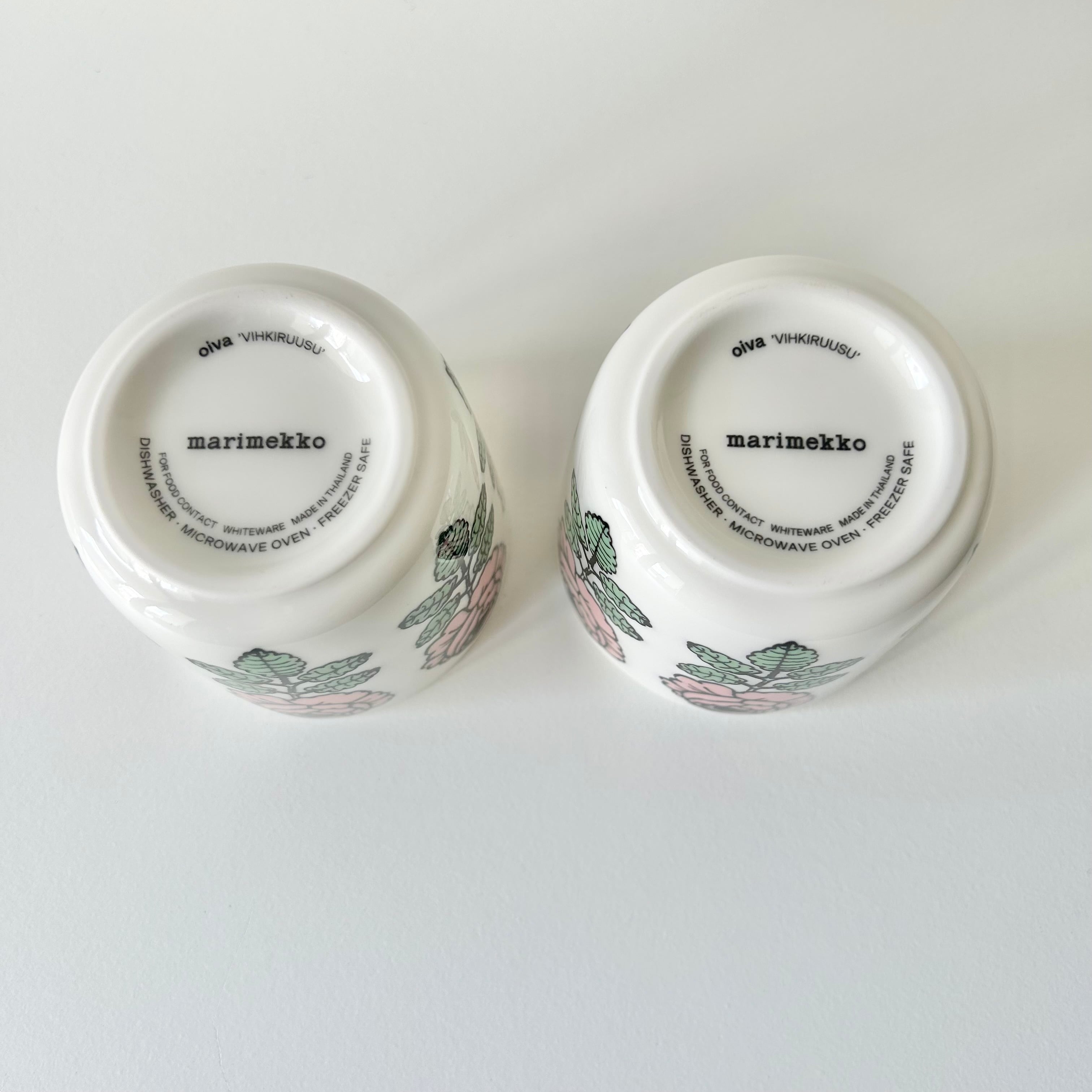 日本限定】Vihkiruusuヴィヒキルース コーヒーカップセット ピンク