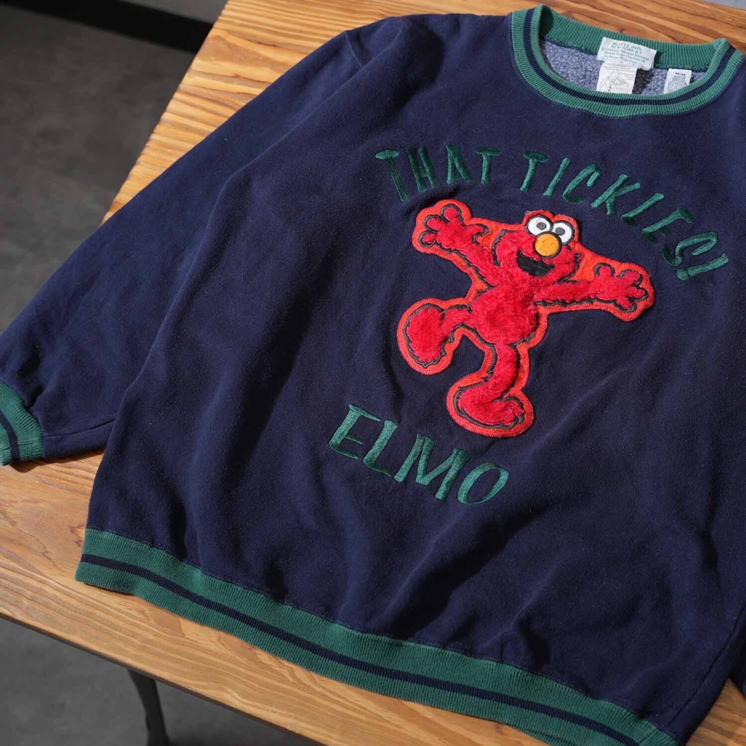 90s セサミストリート POLO SPORTエルモ スウェット USA 【公式通販】