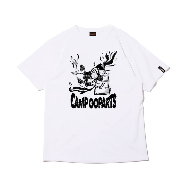 OOPARTS×cillman024　OP Battar Jr Tシャツ　イエローロゴ