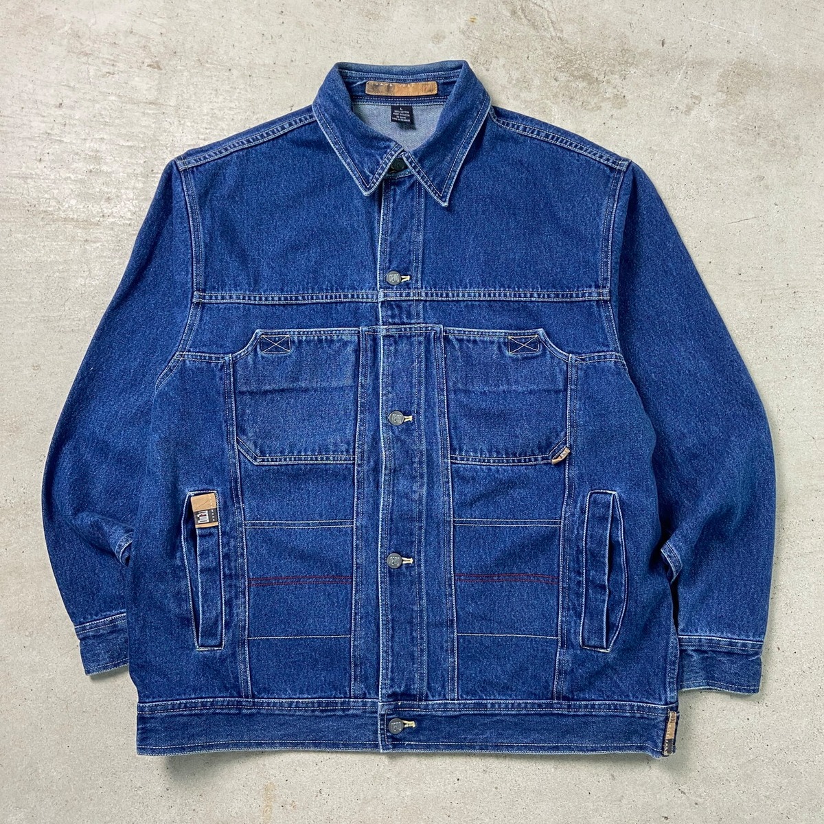nemo JEANS WEAR デニムジャケット カバーオール メンズXL相当 古着 