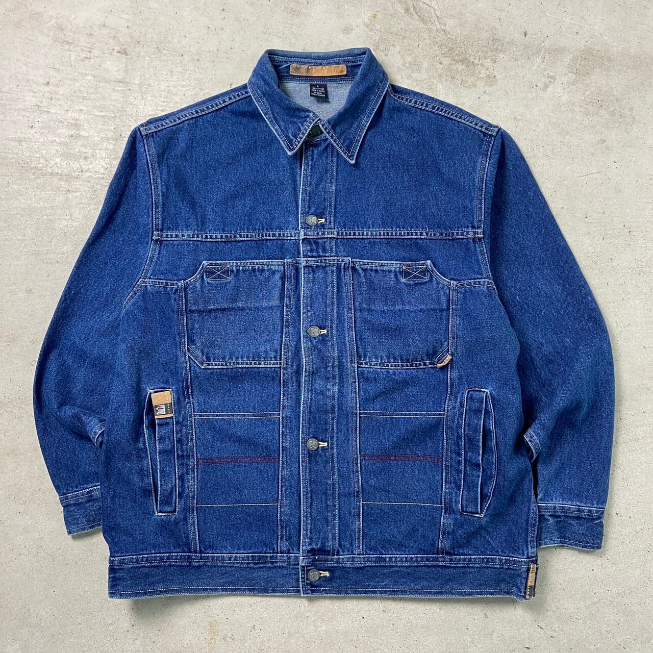 nemo JEANS WEAR デニムジャケット カバーオール メンズXL相当 古着 