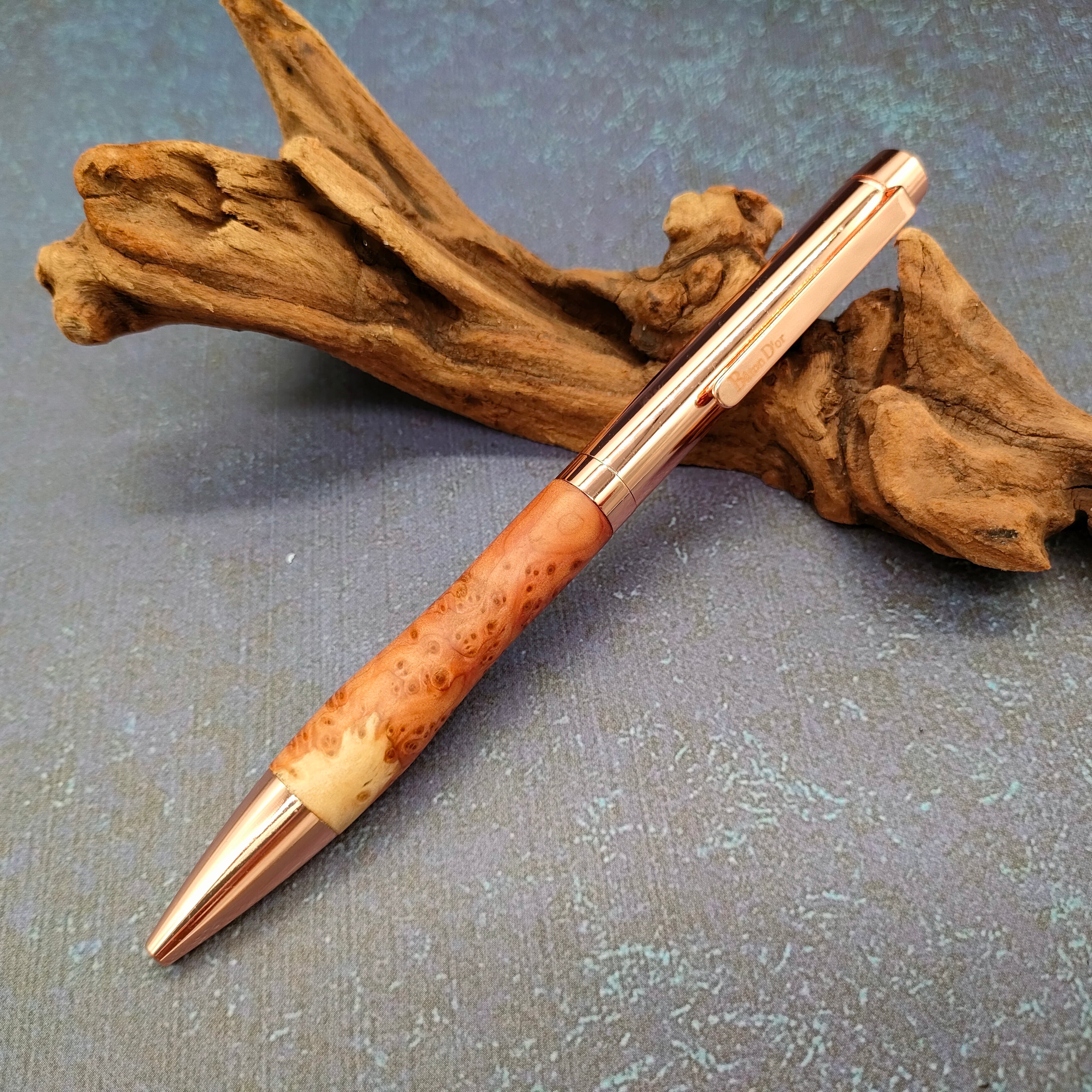 花梨瘤 ツイスト式ボールペンC117 | Bâton D'or（バトンドール）