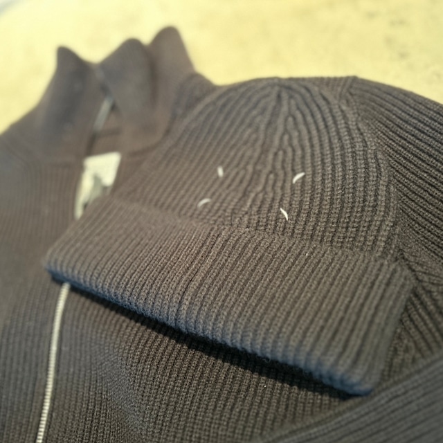 Maison Margiela【メゾン マルジェラ】リブド ビーニー(S50TC0051 A17791 900F/BLACK SIZE:S.