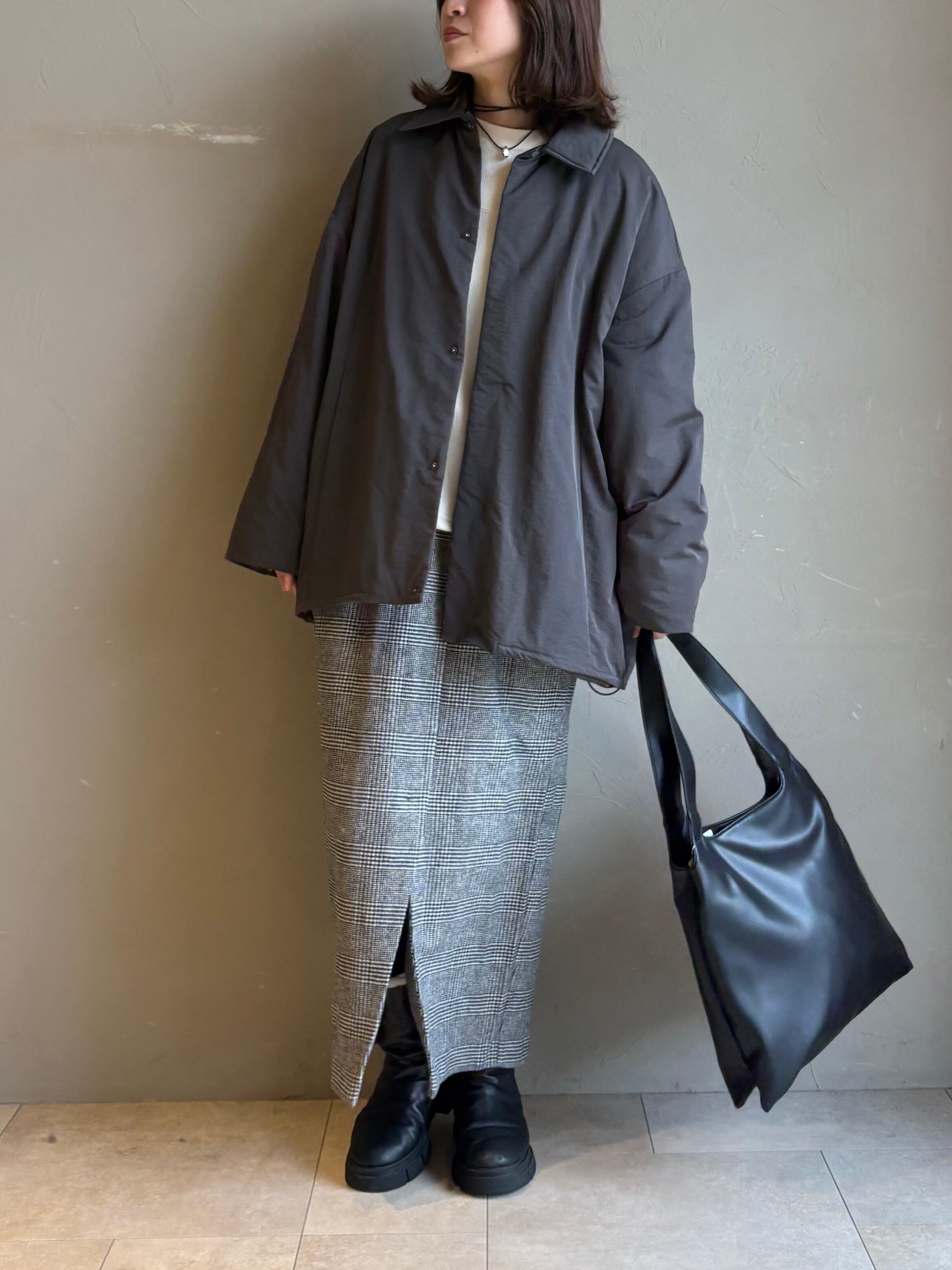 ベージュのみ11/23(日)まで再販 》【 CLOCHE 】中綿コーチジャケット