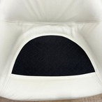 Cassina 315 EXORD PRO カッシーナ 315エクソードプロ ラウンジチェア 回転いす 本革 デザイナーズ家具 モダン ベージュ系【中古】【300サイズ】